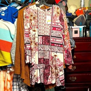 NWT. Dress by beige by eci size M